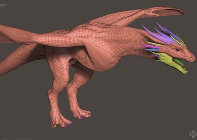 Seresdelle-SD008-3d-model-Wyvern-Dragon-A-v1-19