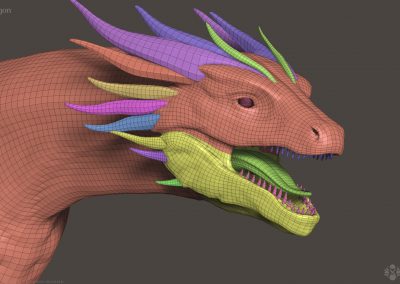 Seresdelle-SD008-3d-model-Wyvern-Dragon-A-v1-20